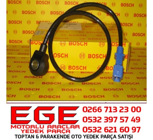 Bosch 0261231036 Ateşleme Knock (Patlama) Sensörü Vuruntu Sensörü FIAT MAREA BRAVA BRAVO  STİLO (PASSAT POLO) AUDI 0261231036