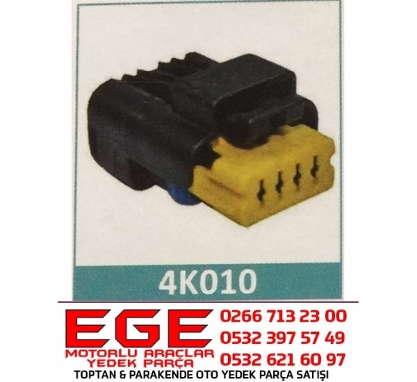 4K010 OTO SOKETÇİ SİGMA TİPİ 4 LÜ SOKET  ŞAMANDRA SOKETİ  RENAULT MEGANE II
