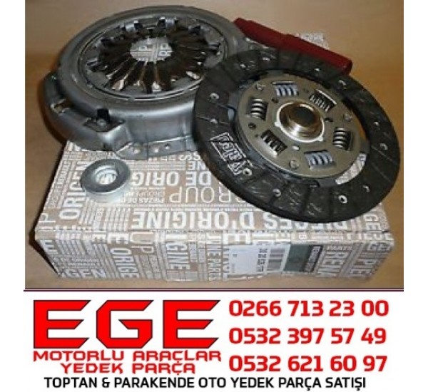 CLIO DEBRİYAJ SETİ MODUS DEBRİYAJ SETİ RENAULT  CLIO III  IV  MODUS 1.2 16V D4F DEBRİYAJ SETİ BASKI+BALATA 302052617R