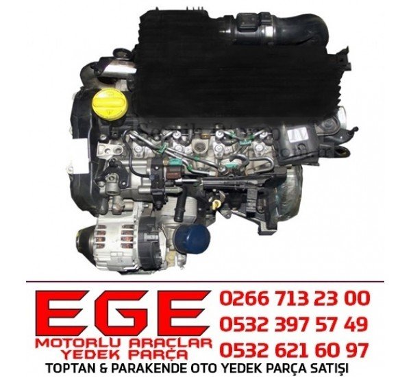 k7m r19 mgn ı 1.6 8v komple motor dacia logan 