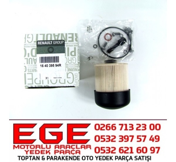 MAZOT FİLTRESİ CLIO IV CAPTUR DACIA LODGY DACIA DOKKER 164039594R 164037803R