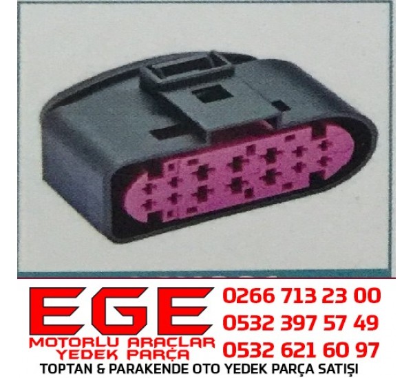 14K001 OTO SOKET FAR SOKETİ  AUDI VOLKSWAGEN