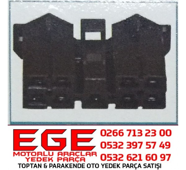 9K001 OTO SOKET KALORİFER DÜĞME SOKETİ  RENAULT