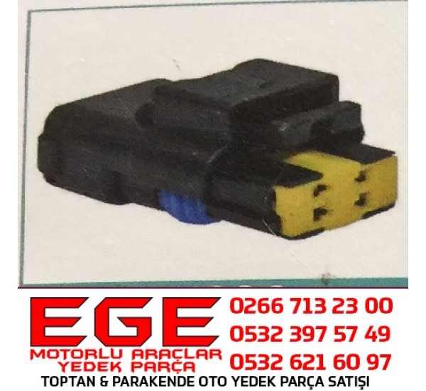 4K004 OTO SOKET HARARET MÜŞÜR SOKETİ / BRC 4 LÜ  FIAT