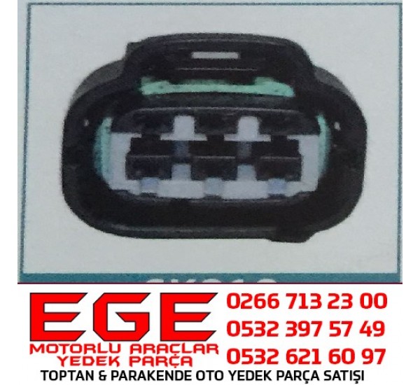 6K010 OTO SOKET Soket Japon  İŞ MAKİNASI ÜNİVERSAL SOKET 