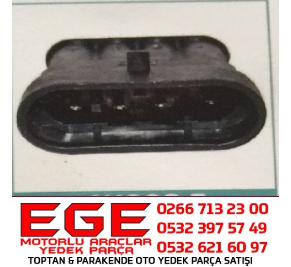 4K008E OTO SOKETÇİSİ Üniversal Soket 4 Yollu Erkek