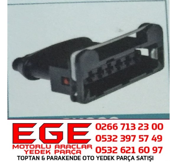 6K009 OTO SOKET Soket 6 Yollu (EM Bobin)  ÜNİVERSAL SOKET