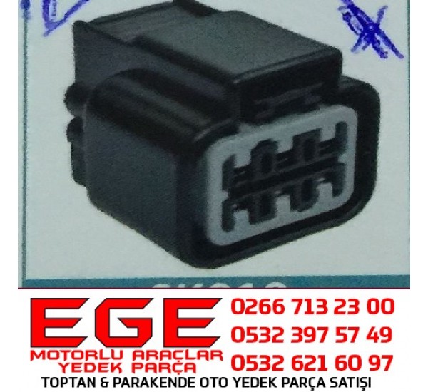 6K019 OTO SOKET FAR SOKETİ  HYUNDAI Era