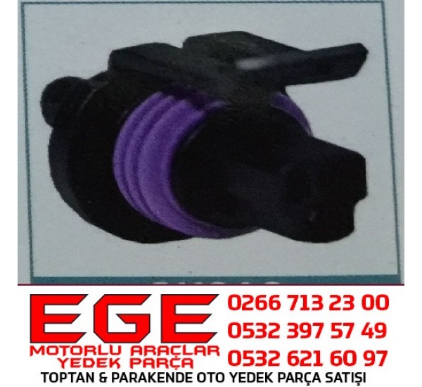 3K010 OTO SOKET Klima Müşür Soketi  OPEL RENAULT
