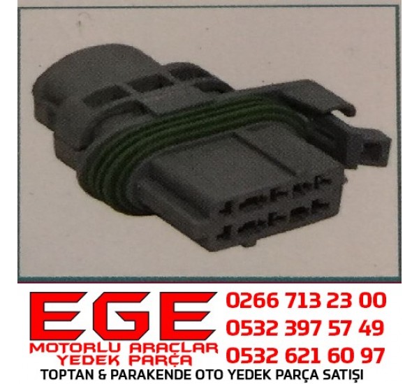 6K002 OTO SOKET FAR SOKETİ  RENAULT MEGANE