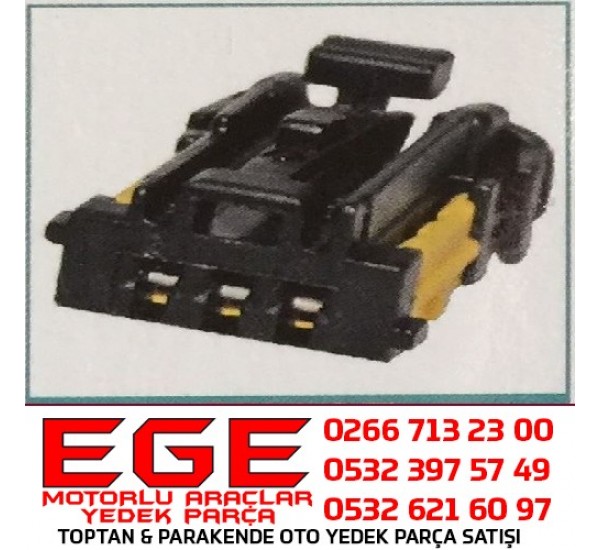 3K027 OTO SOKETÇİ Soket Üçlü Cinc