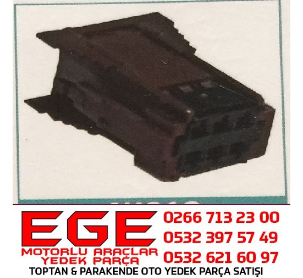 4K012 OTO SOKET FREN PEDAL MÜŞÜR SOKETİ  TAVAN LAMBA SOKETİ  RENAULT