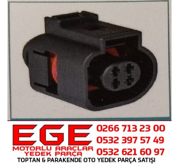4K035 OTO SOKET MÜŞÜR SOKETİ (4BO973712)  AUDİ VOLSWAGEN SEAT SİS SOKETİ (42122000)  VOLVO