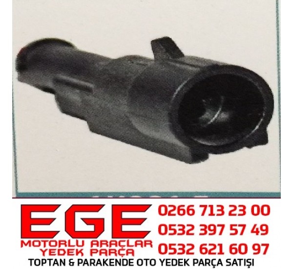 1K001 E Üniversal Soket 1 Yollu Erkek