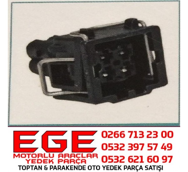 4K016 OTO SOKET Klima Müşür Soketi  AUDI/SEAT/SKODA/VW/FORD