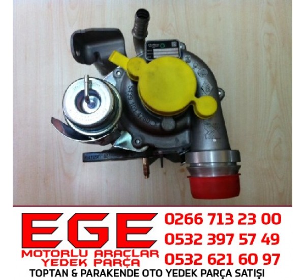 MEGANE III TURBO FLUENCE TURBO  CLİO III TURBO 1.5 DCİ TURBO 90 BG TURBO 7701478939 114110429R 54359700042