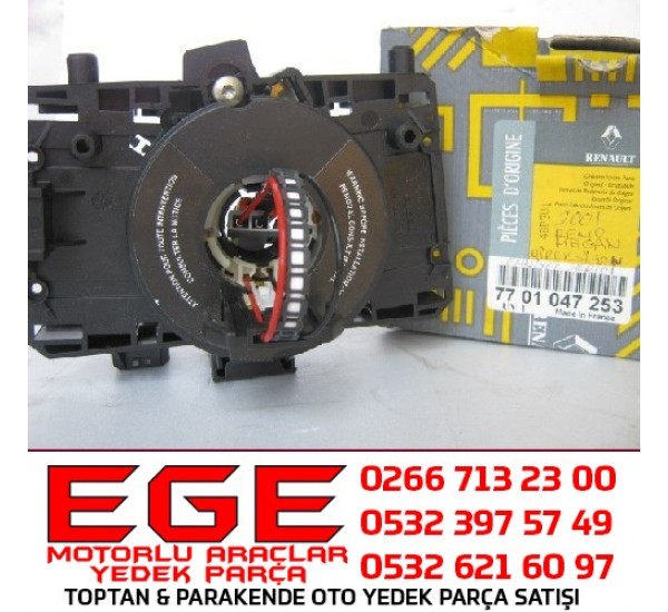 7701047253 AIRBAG DİREKSİYON SARGISI MEGANE I